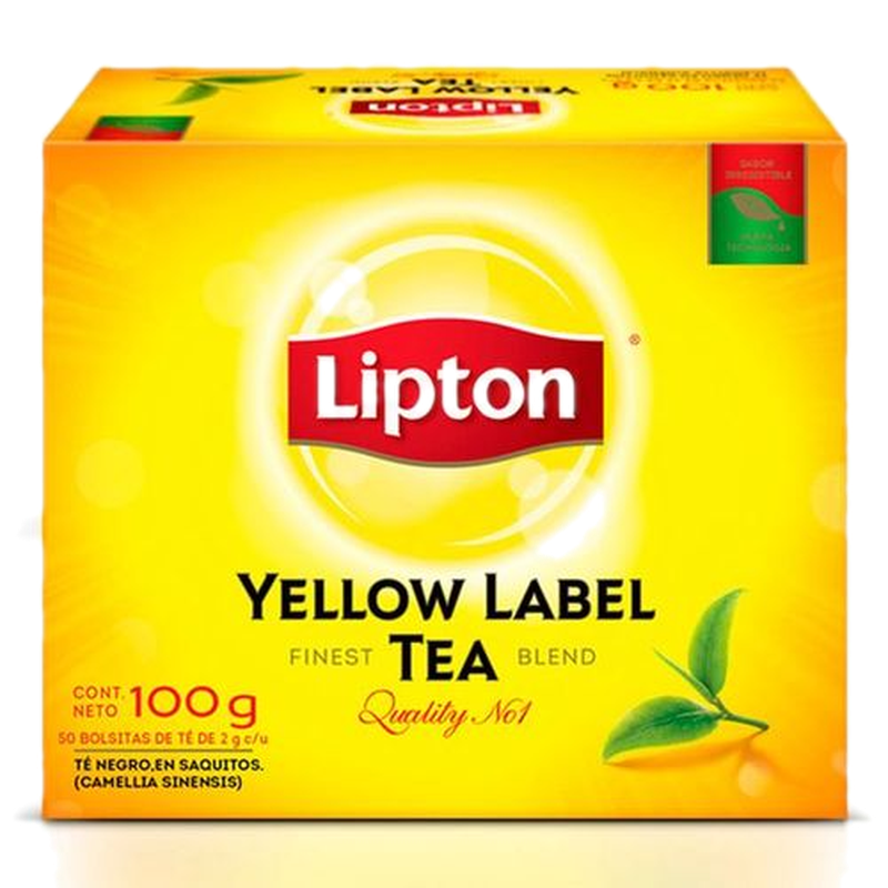 Té Lipton Yellow Label 50 Sobres