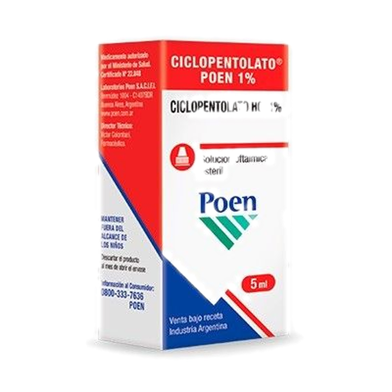 Ciclopentolato Poen 5 Ml