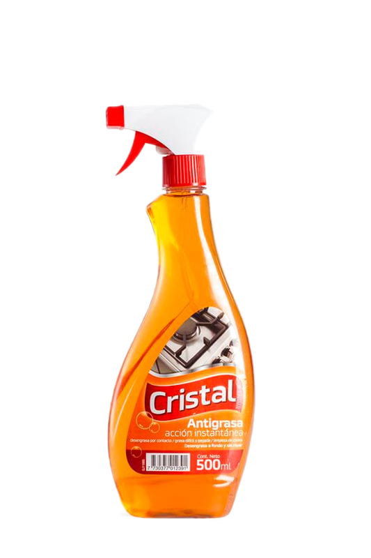 Limpiador Cristal Antigrasa Gatillo 500 Ml