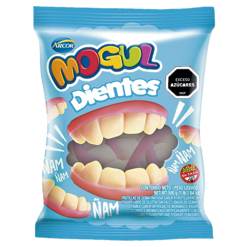 Gomitas Mogul Arcor Dientes 500 G