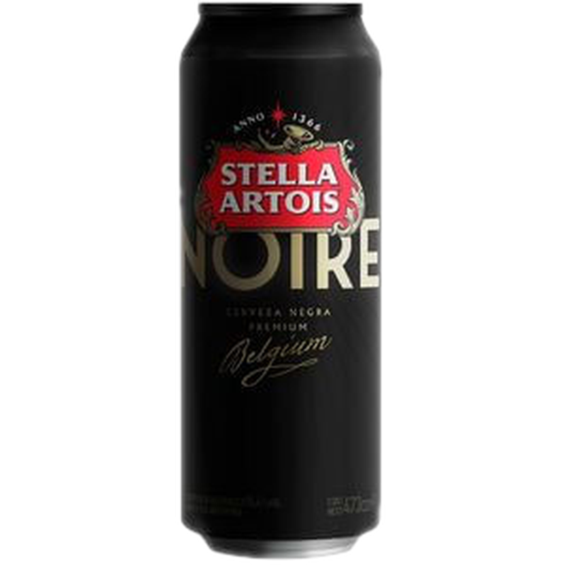 Cerveza Stella Artois Noire Lata 473cc