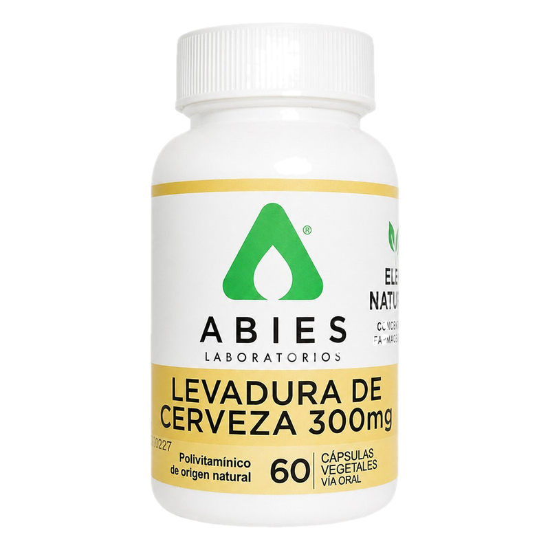 Abies Levadura De Cerveza 300 Mg [60 Cap.]