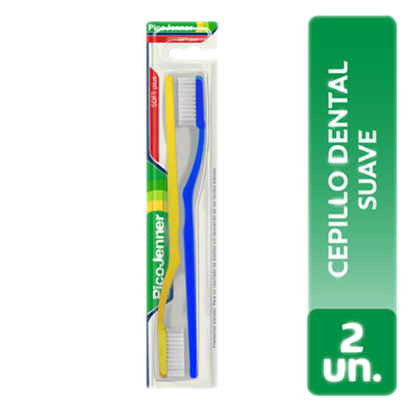 Picojenner Cepillo Soft Plus 2 Unidades