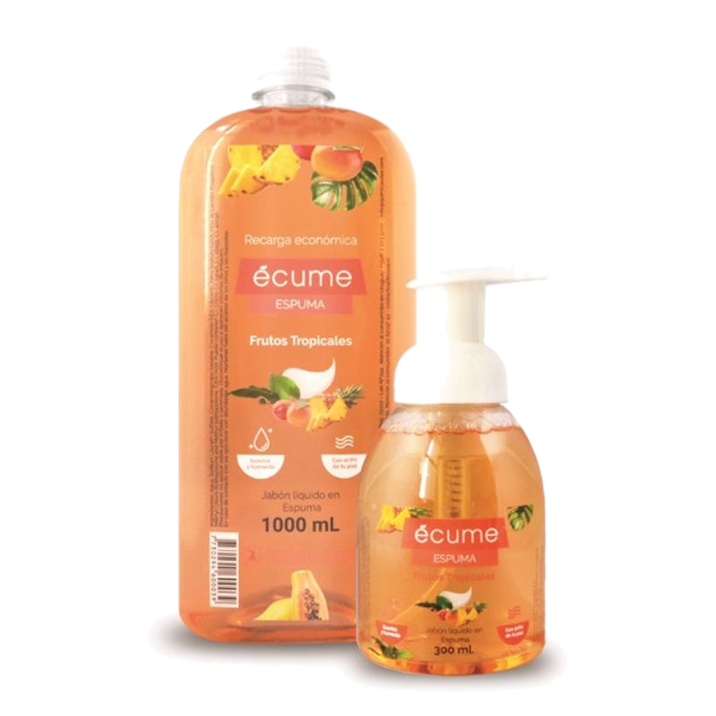 Pack Ecume Frutos Tropicales Jabón 300 Ml