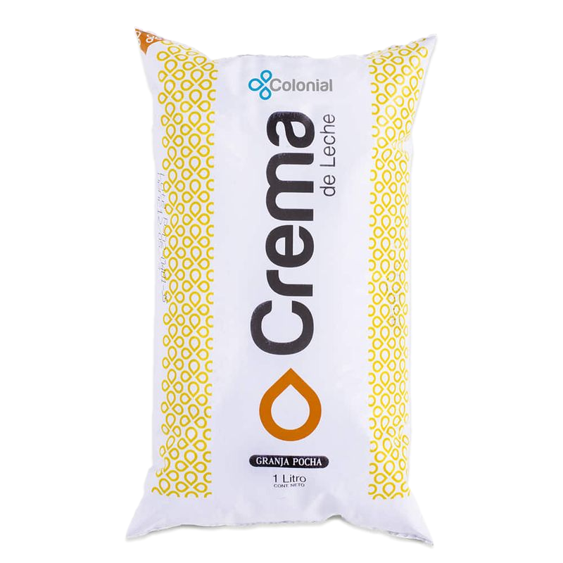 Crema De Leche Colonial 1 L