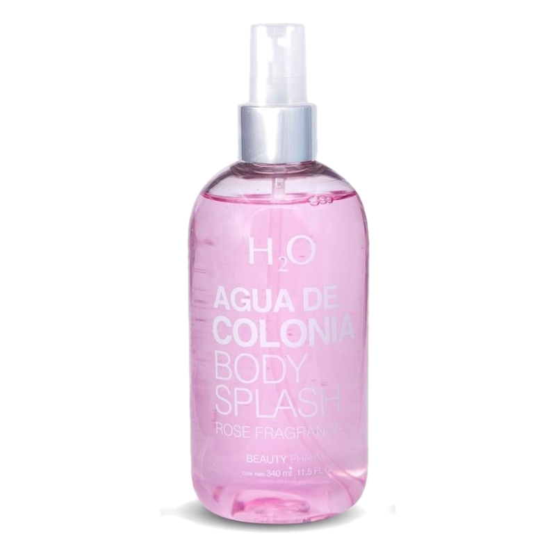 Body Splash H2o Rose 340 Ml