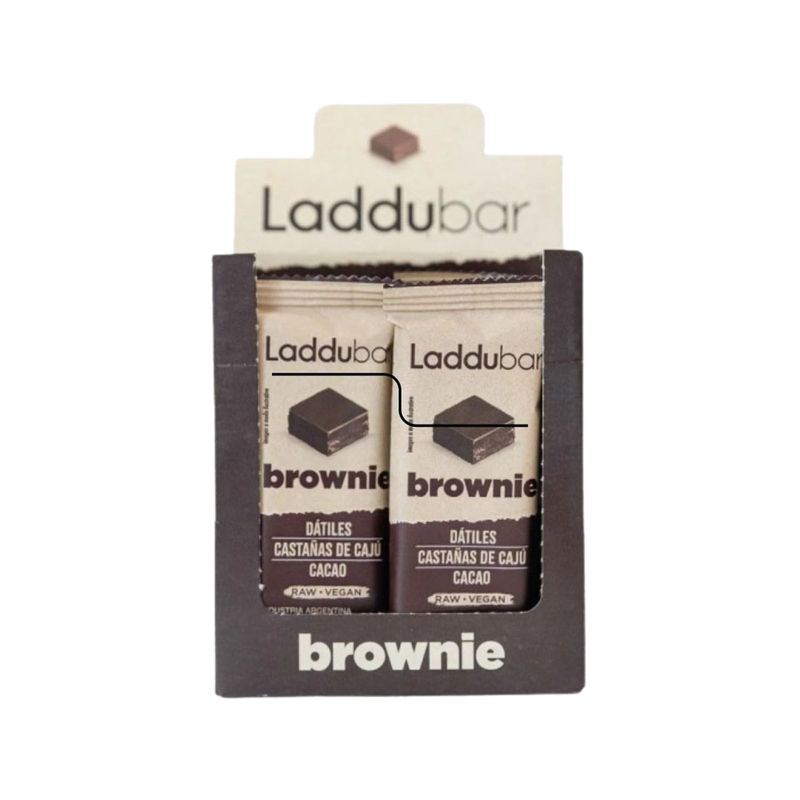 Barrita Laddubar Datiles Caju Brownie Pack 30 G