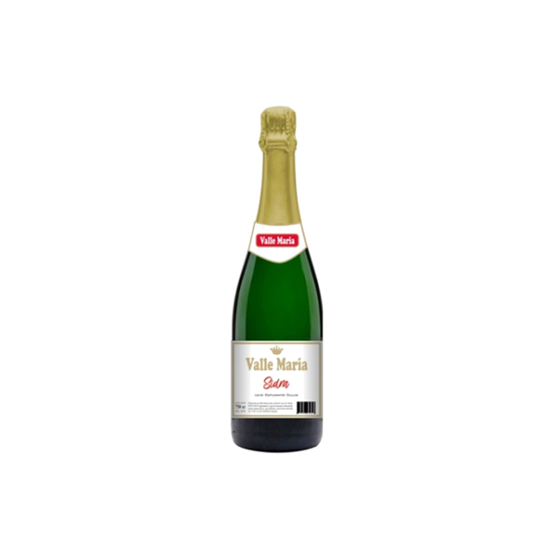 Sidra Leve Espumante  Dulce Valle Maria 950 Ml