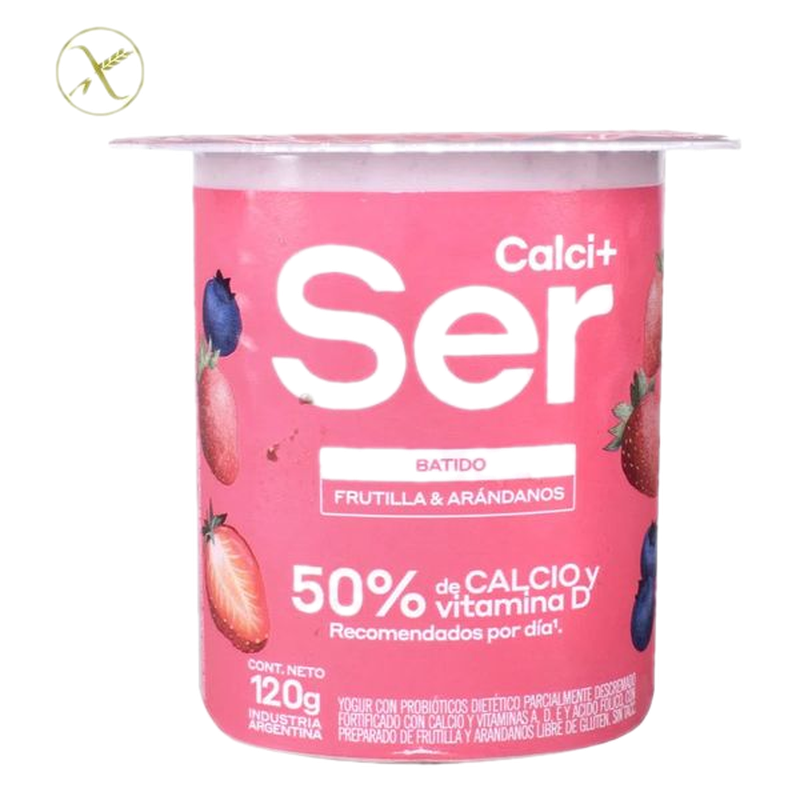 Yogur Ser Calci+ Frutilla 120 G