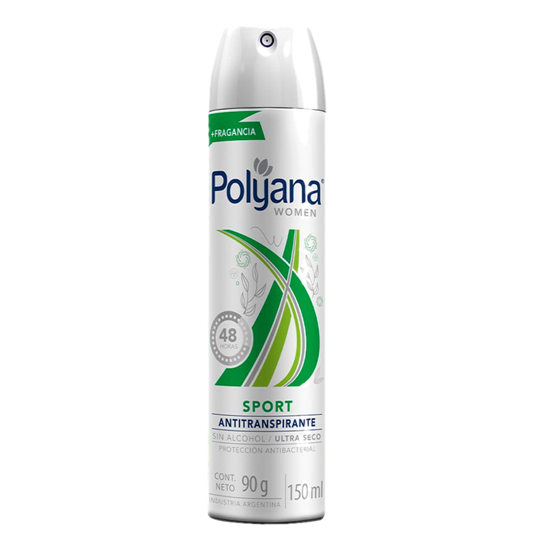 Antitranspirante En Aerosol Polyana Women Sport 150 Ml