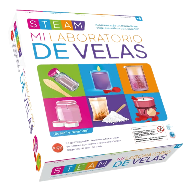 Kit De Ciencia Royal Mi Laboratorio De Velas