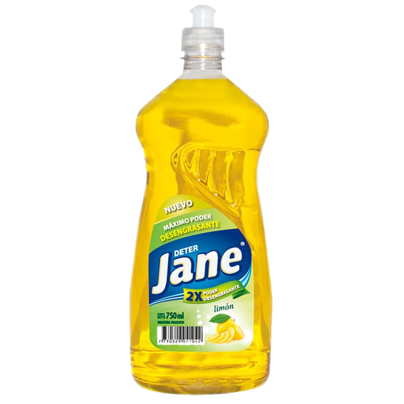 Detergente Deter Jane Limón 750 Ml