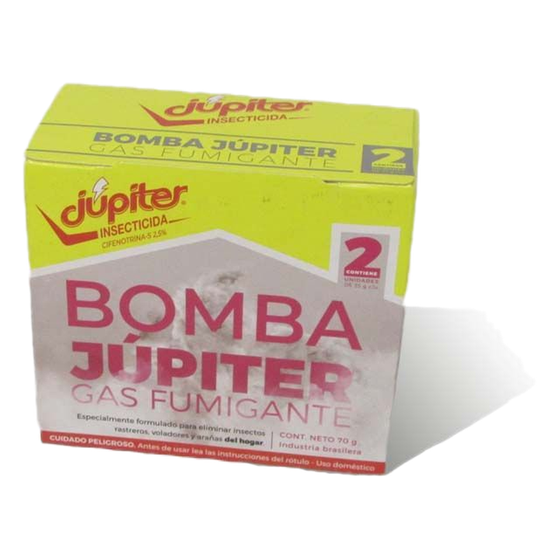 Jupiter Gas Fumigante 2 Unidades