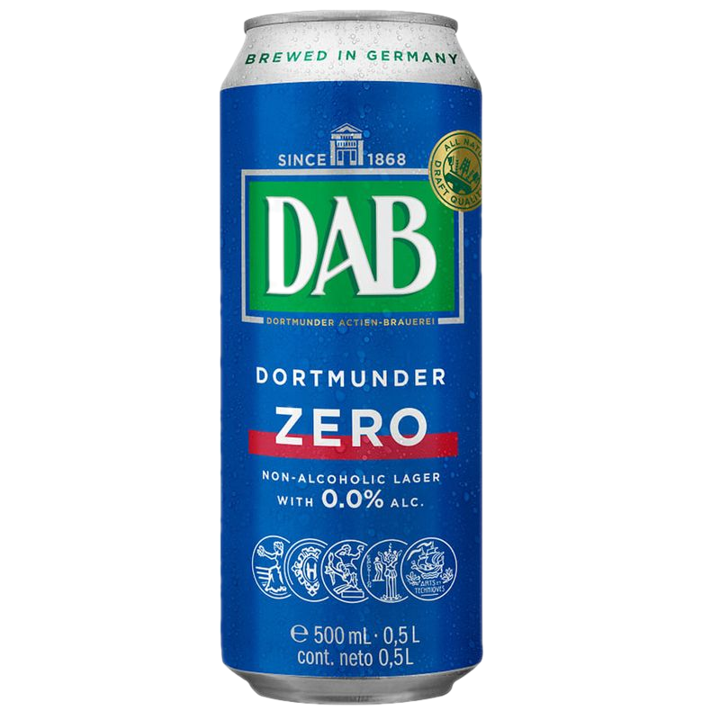 Cerveza Dab Zero 0.0 500 Ml