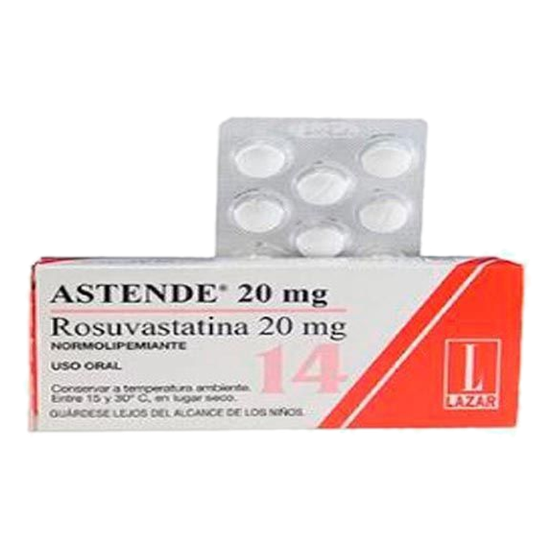 Astende 20 Mg X 14 Comprimidos