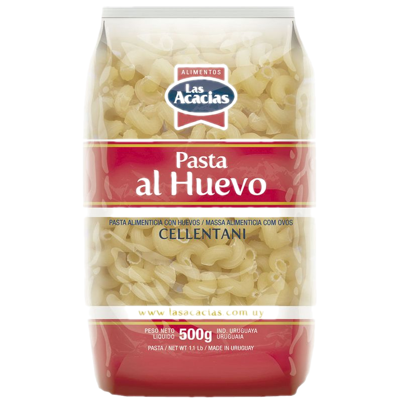 Fideos Al Huevo Las Acacias Cellentani 500 G