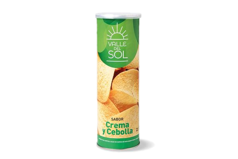 Papas Tubo Valle Del Sol Cebolla 160 G