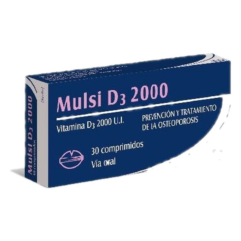 Mulsi D3 2000 Ui X 30 Comprimidos