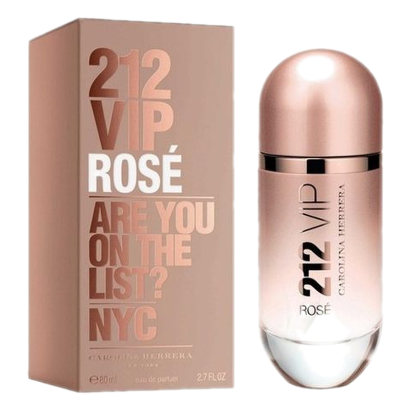Perfume Carolina Herrera 212 Vip Rose Edp 80 Ml