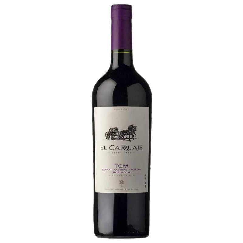 Tannat Cabernet Merlot Reserva El Carruaje Tinto 750 Ml