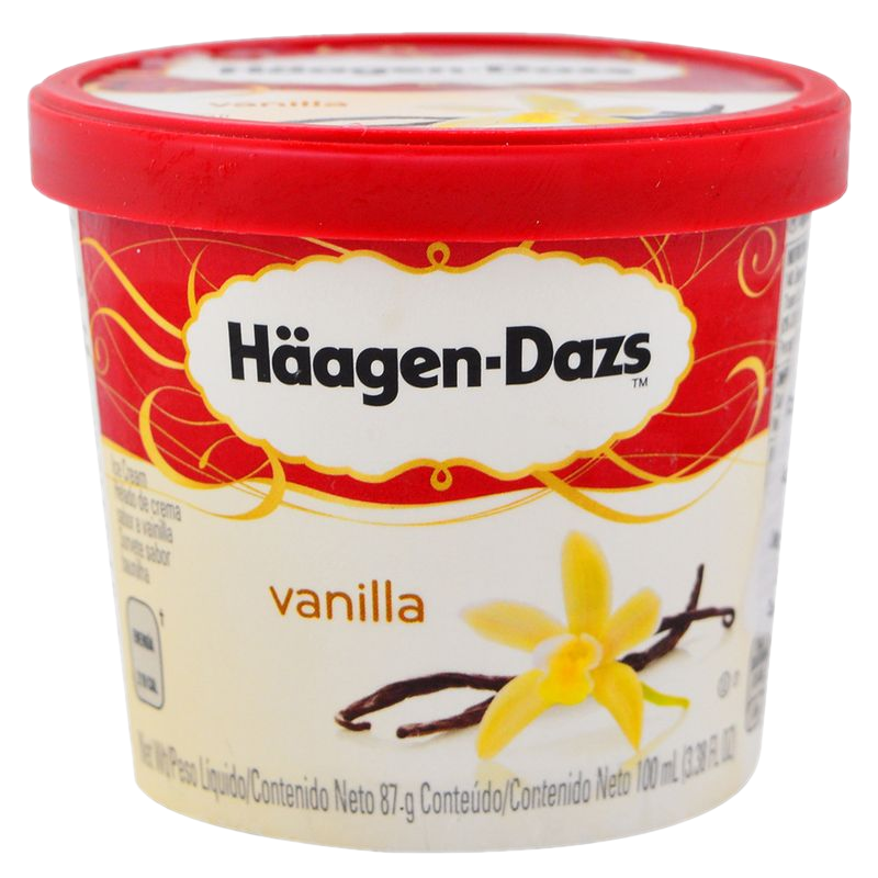 Helado Häagen-dazs Vainilla Vaso 100 Ml