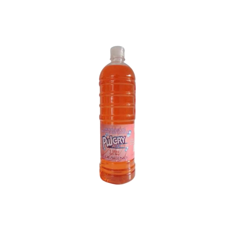 Detergente Pulcry Acción Colágeno 1 L