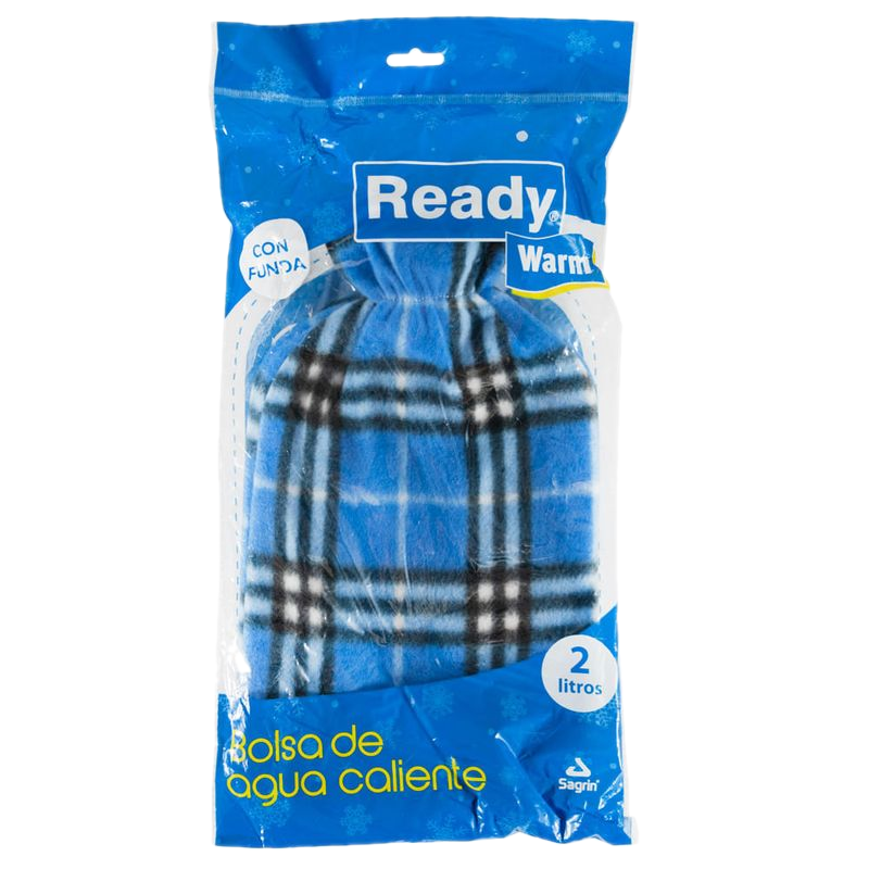 Bolsa De Agua Caliente Ready Warm 2 L Con Forro