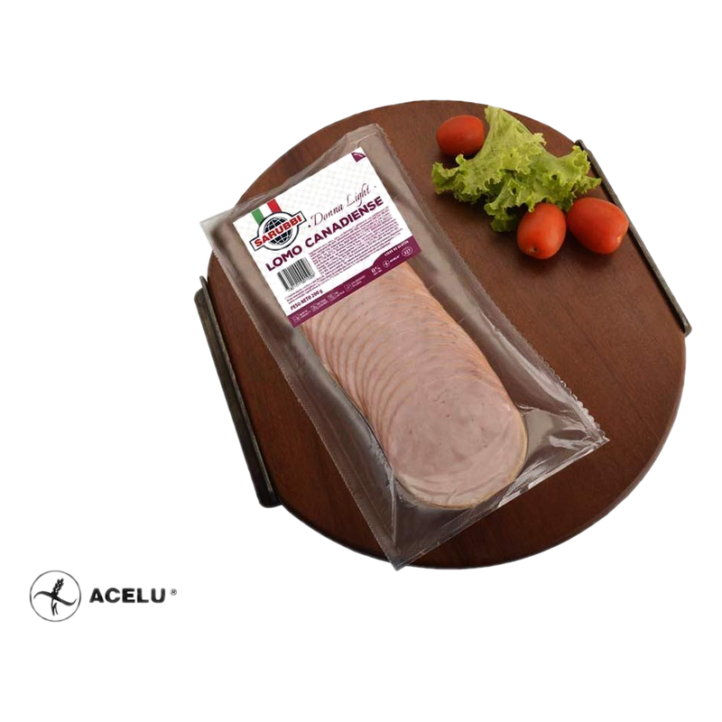 Lomo Canadiense En Fetas Donna Light Sarubbi 200 G