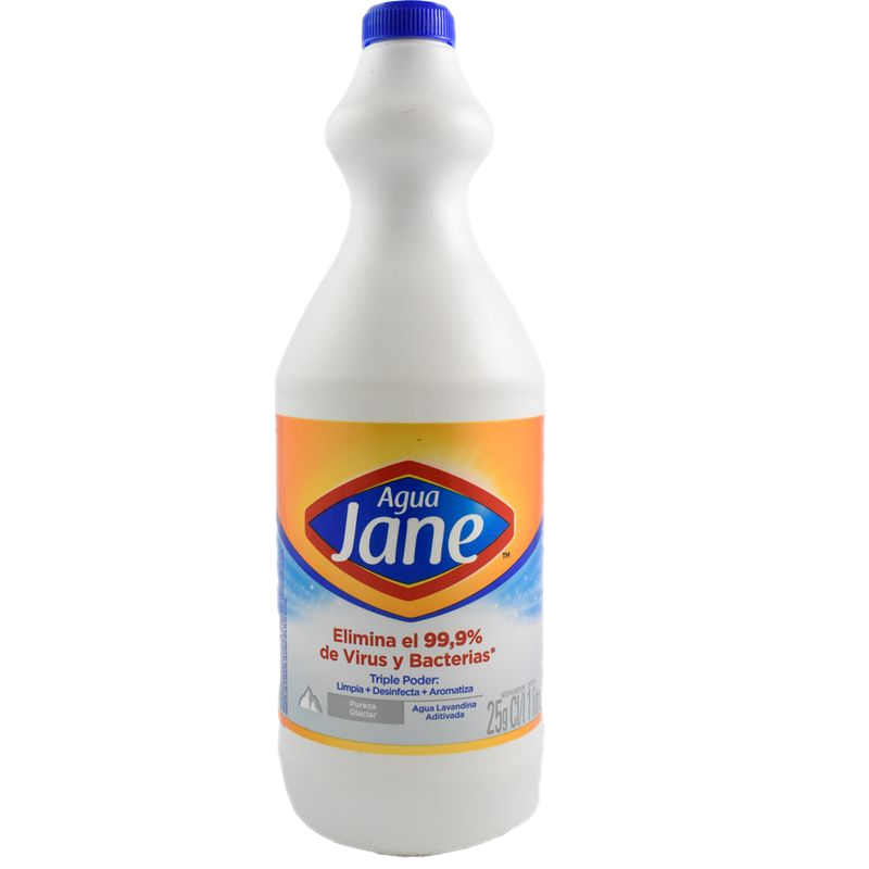 Agua Jane Triple Poder Glaciar 1 L