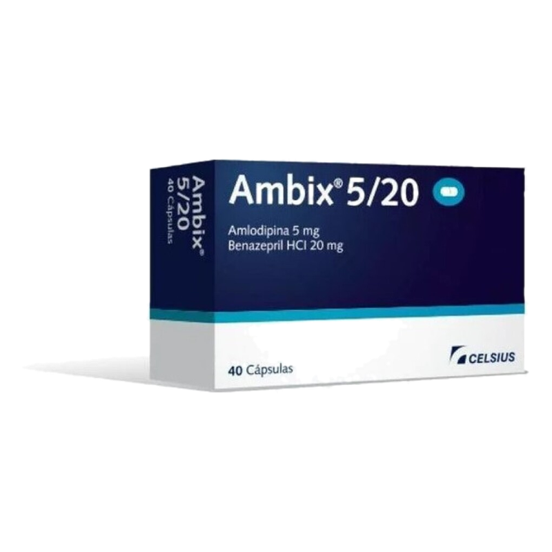 Ambix 5/20 Mg X 40 Cápsulas