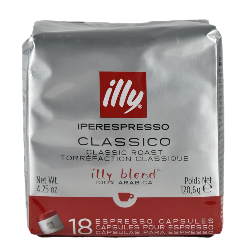 Cafe Illy Clásico En Cápsulas 18 Unidades