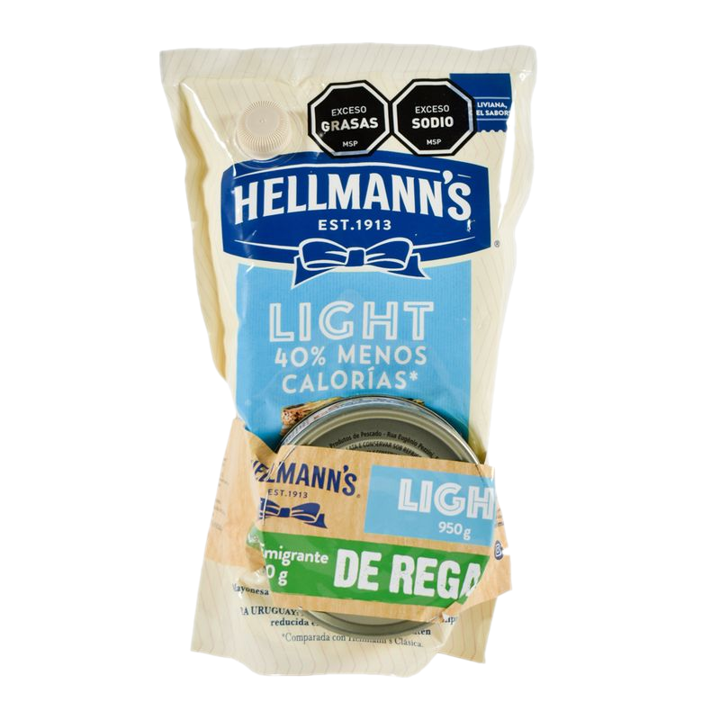 Mayonesa Hellmanns Light Doypack + Atún