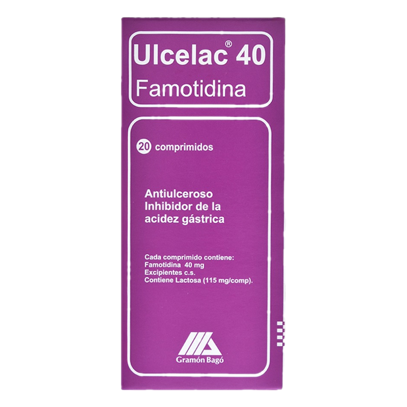 Ulcelac 40 Mg [20 Comp.]