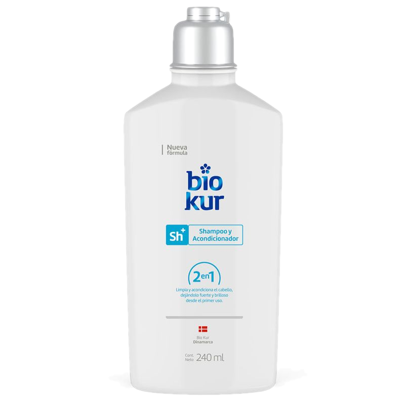 Shampoo Bio Kur 2 En 1 200 Ml