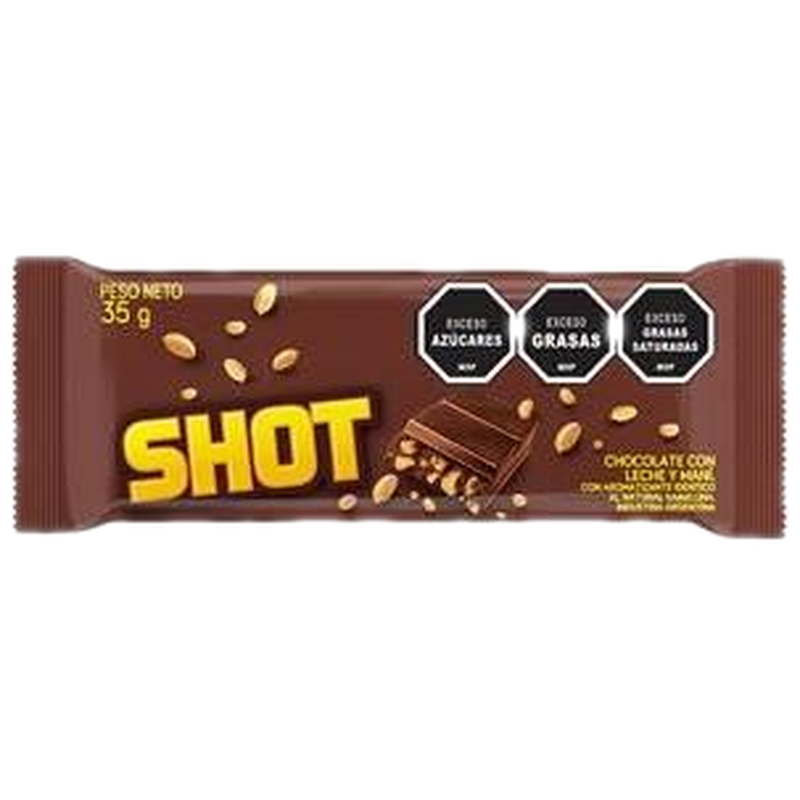 Chocolate Shot Con Maní 35 G