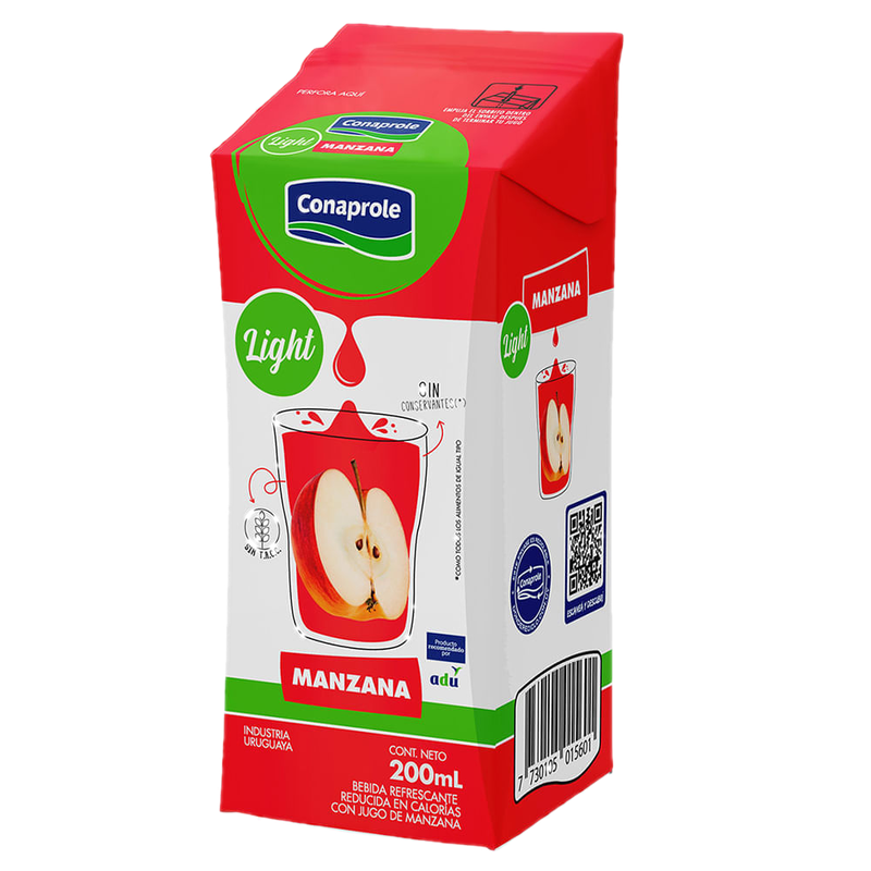 Jugo Conaprole Manzana Light 200 Ml