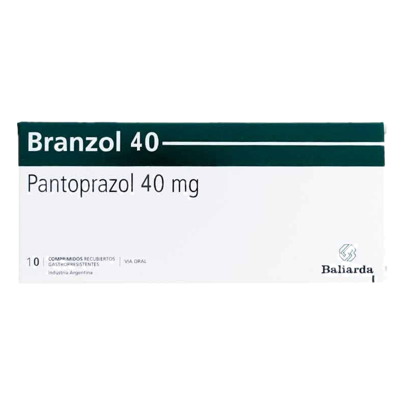 Branzol 40 Mg X 10 Comprimidos