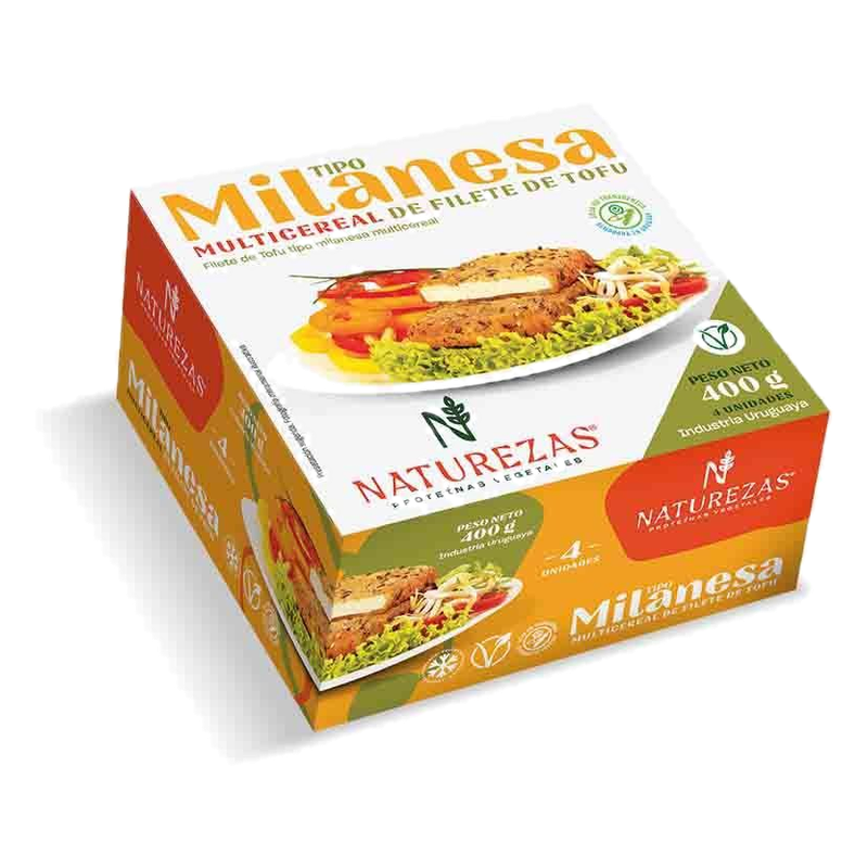 Milanesas Multicereal De Tofu Naturezas 400 G
