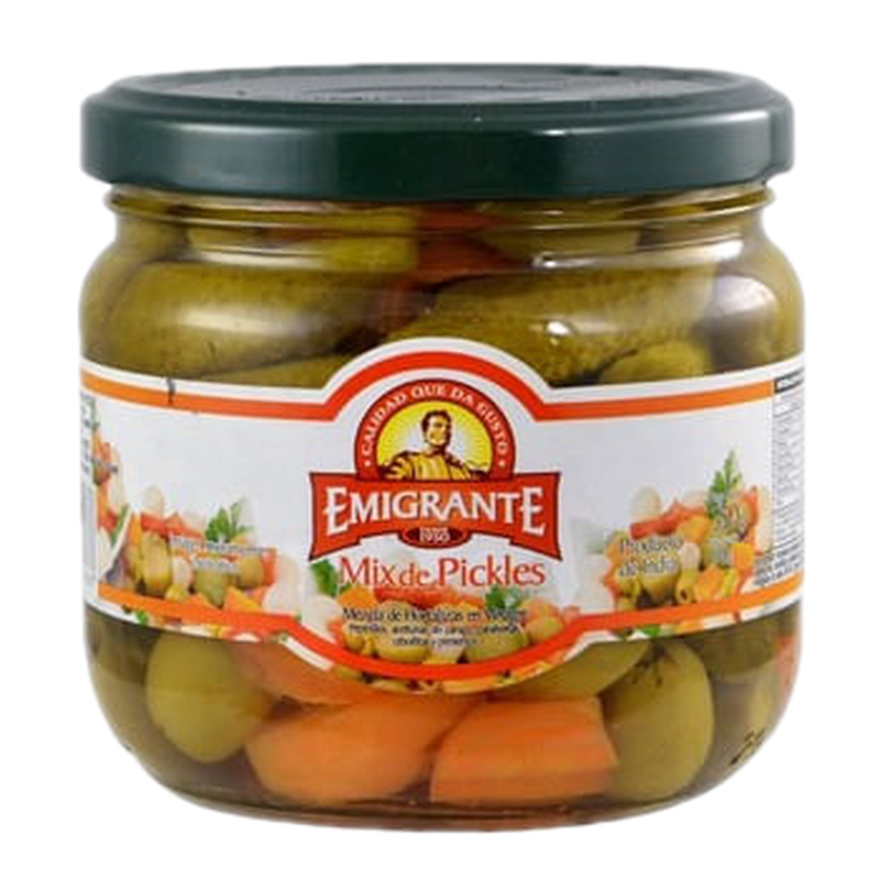 Mix De Pickles Emigrante Frasco 350 G