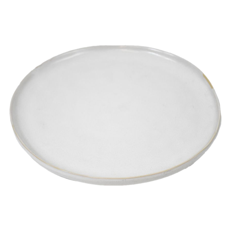 Plato De Mesa Glaze Blanco 27 Cm