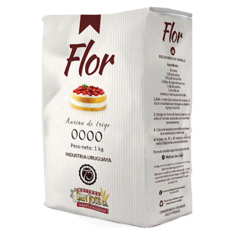 Harina Flor De Trigo 0000 1 Kg