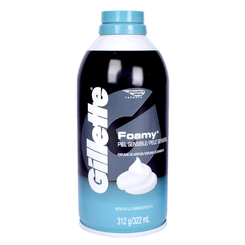 Espuma De Afeitar Gillete Foamy Sensiti 312 G