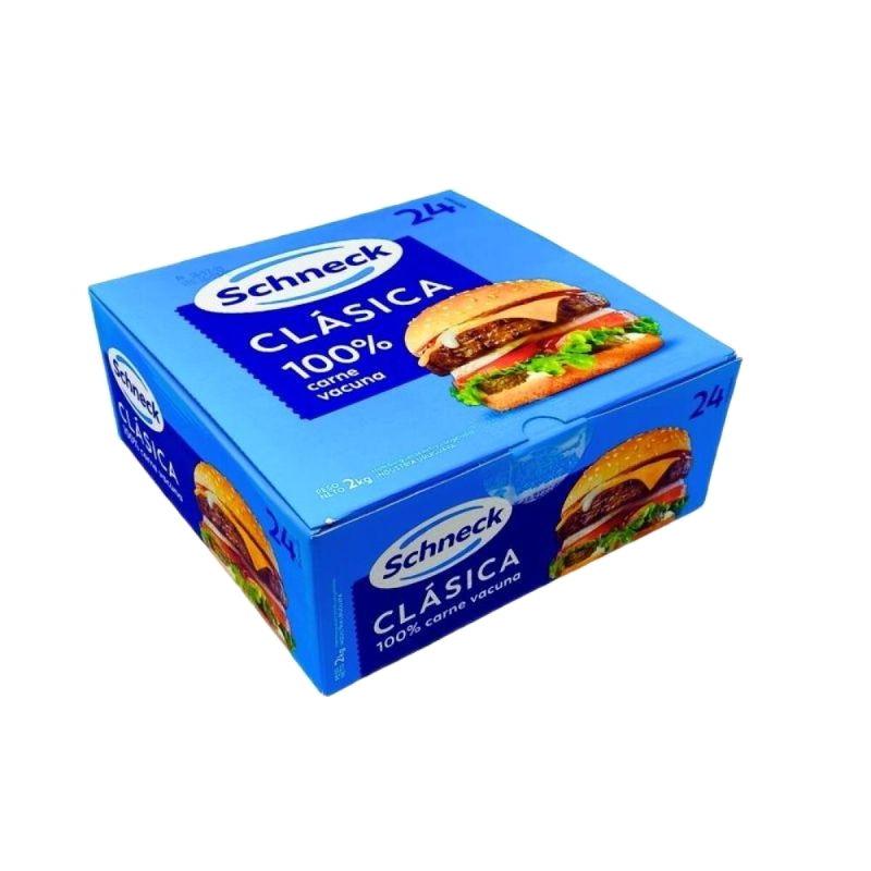 Hamburguesas Schneck 24 Unidades 2 Kg