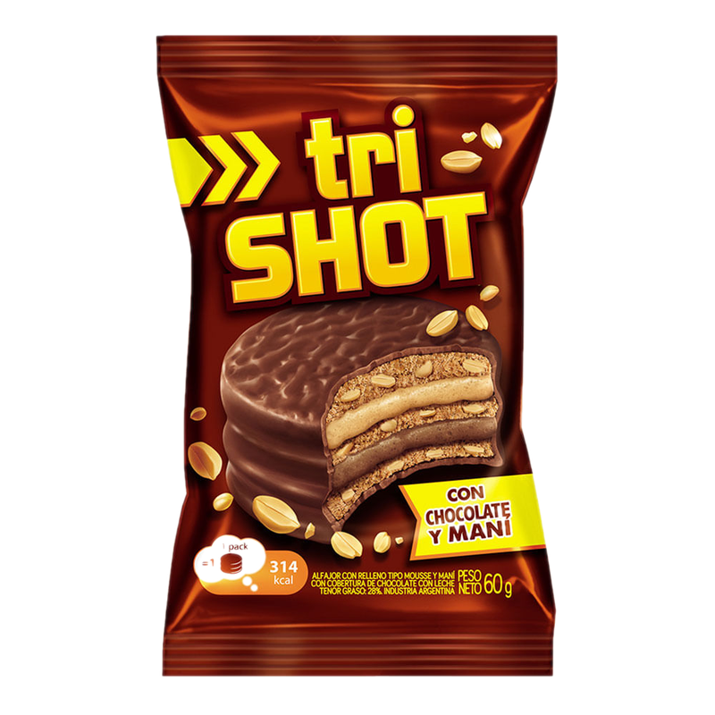 Alfajor Triple Shot 60 G