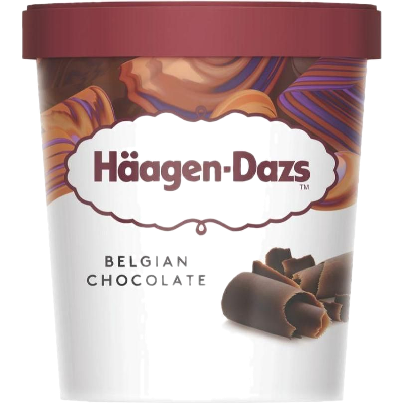 Helado Häagen Dazs Chocolate Belga 473 Ml