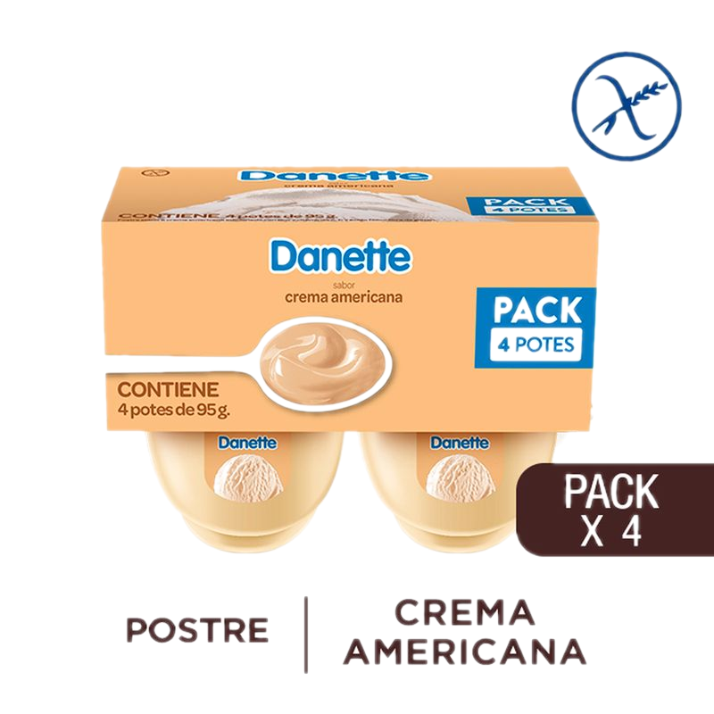 Postre Danette La Serenisima Crema Americana 380 G