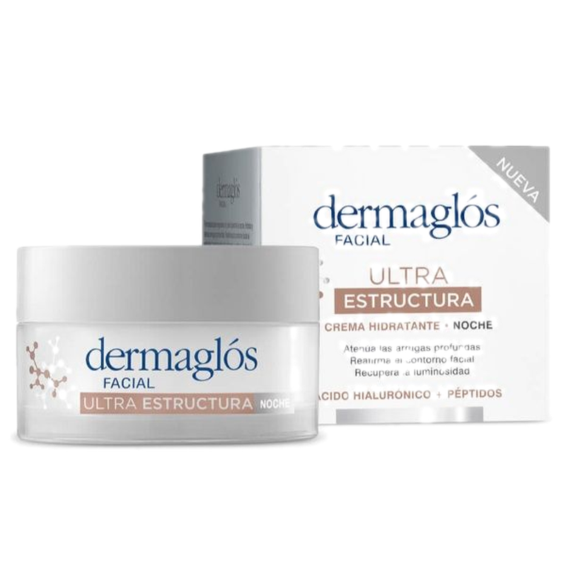 Crema De Noche Dermaglós Ultra Estructura 50 G