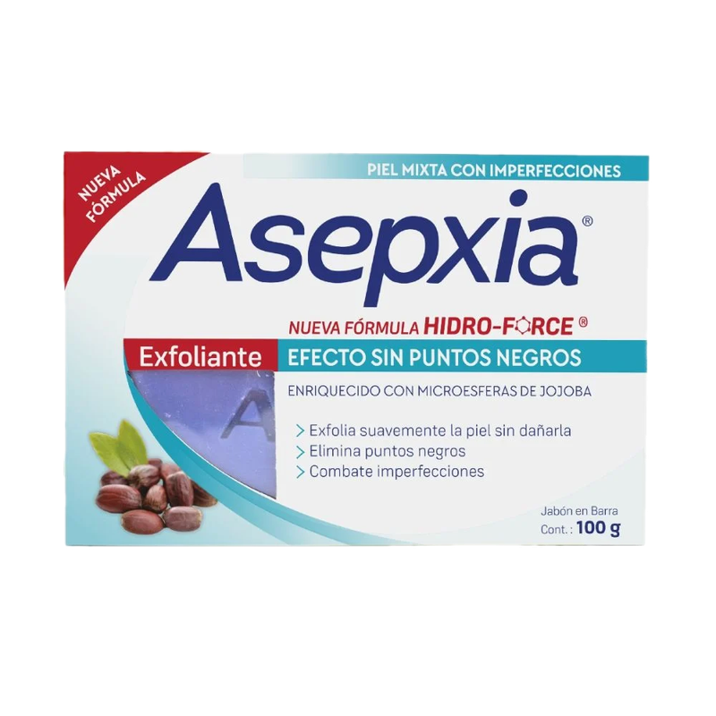 Jabón Asepxia Exfoliante 100 G