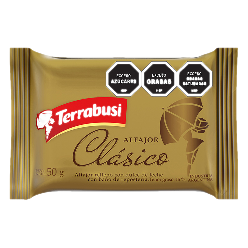 Alfajor Simple Terrabusi Clásico 50 G
