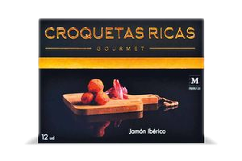 Croquetas Ricas Congeladas De Jamón Ibérico 300 G